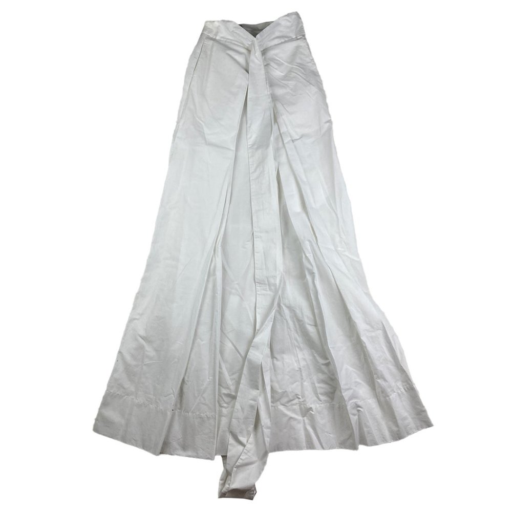 NWT Kalita White Avedon Maxi Skirt and Bow Tie Top Set Size XS Flowy Two-Piece - Picture 5 of 16